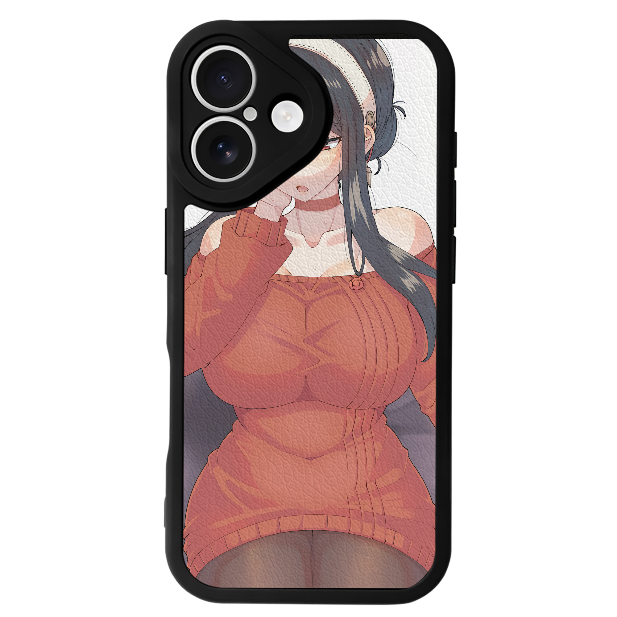 （画像用） SPY×FAMILY间谍家家酒 【iPhone 16シリーズ対応】シリコンスマホケース（レザー調） 材質：シリコン